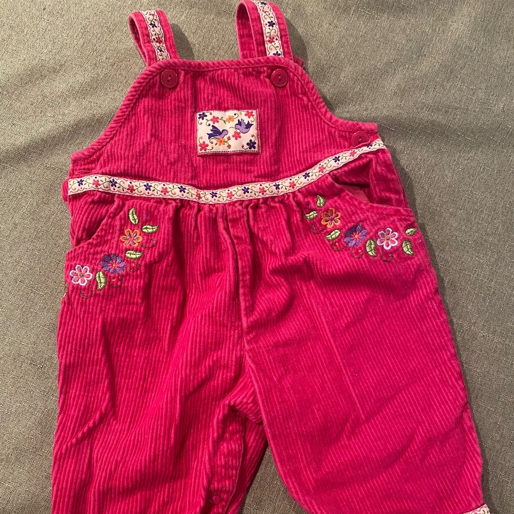 Vintage OshKosh corduroy overalls